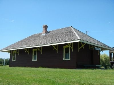 Aultsville Train Station image. Click for full size.