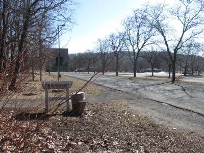 Back of Oak Hill Marker - South 4th Street. Click for full size. Back of Oak Hill Marker - South 4th Street image. Click for full size.