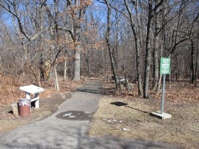 Oak Hill Marker and Path image. Click for full size.