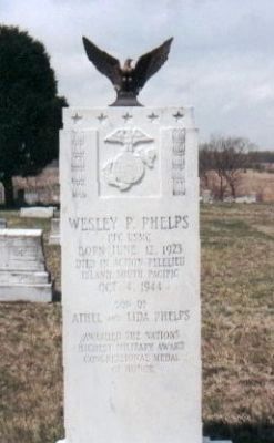 Wesley P. Phelps-World War II Congressional Medal of Honor Recipient image. Click for full size.