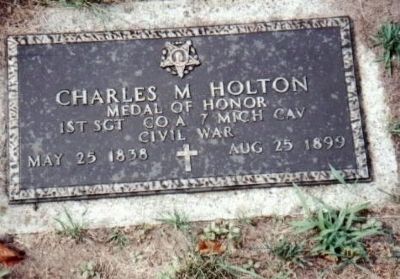 Charles M. Holton-Civil War Congressional Medal of Honor Recipient. Click for full size. Charles M. Holton-Civil War Congressional Medal of Honor Recipient image. Click for full size.