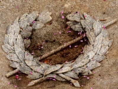 Wreath & Baton image. Click for full size.