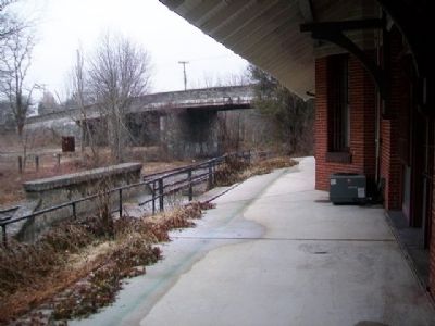 Trackside at Former Glyndon Railroad Station. Click for full size. Trackside at Former Glyndon Railroad Station image. Click for full size.