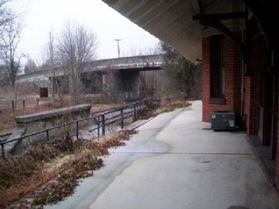 Trackside at Former Glyndon Railroad Station image. Click for full size.