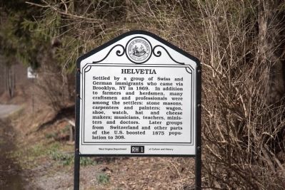 Helvetia Marker image. Click for full size.