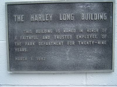 The Harley Long Building Marker image. Click for full size.