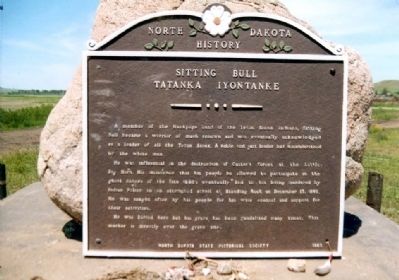Sitting Bull Marker image. Click for full size.