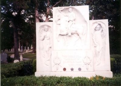 Sam Houston Grave Marker-Side 2 image. Click for full size.