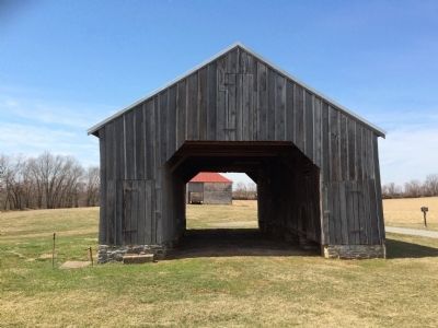Old corncrib on the Best Farm image. Click for full size.