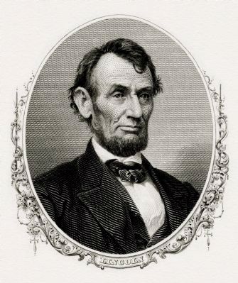 President Abraham Lincoln (1861–65). Click for full size. President Abraham Lincoln (1861–65) image. Click for full size.