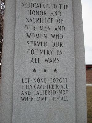 West Seneca Veterans Memorial image. Click for full size.