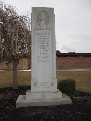 West Seneca Veterans Memorial image. Click for full size.