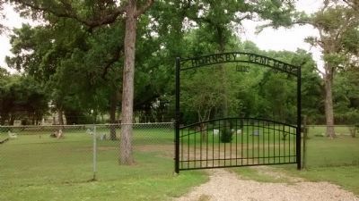 Hornsby Bend Cemetery Entrance. Click for full size. Hornsby Bend Cemetery Entrance image. Click for full size.