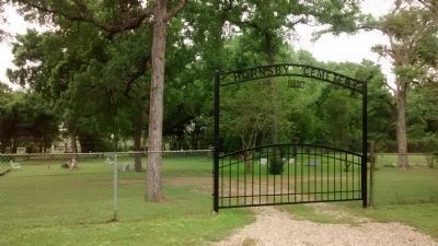 Hornsby Bend Cemetery Entrance image. Click for full size.