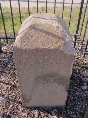 Original Federal Boundary Stone Southeast 6. Click for full size. Original Federal Boundary Stone Southeast 6 image. Click for full size.