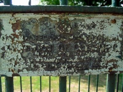 Original Federal Boundary Stone SE 6 image. Click for full size.
