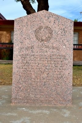 Fort Chadbourne C.S.A. Marker image. Click for full size.