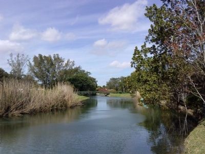 North view of waterway. Click for full size. North view of waterway image. Click for full size.