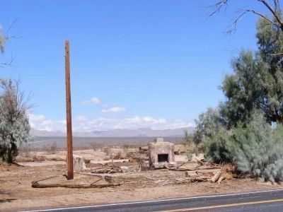 Foundation of a burned out house. Click for full size. Foundation of a burned out house image. Click for full size.