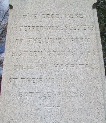 Civil War Memorial. Click for full size. Civil War Memorial image. Click for full size.