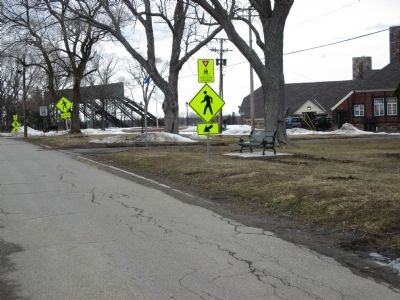 Marker, Togoggan Slides and Casino. Click for full size. Marker, Togoggan Slides and Casino image. Click for full size.
