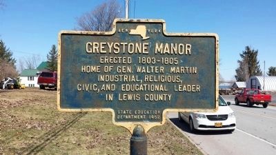 Greystone Manor Marker image. Click for full size.