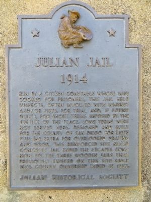 Julian Jail Marker image. Click for full size.