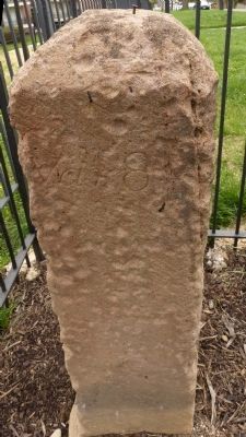 Original Federal Boundary Stone SE 3 image. Click for full size.