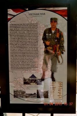 Vietnam War Marker. Click for full size. Vietnam War Marker image. Click for full size.