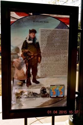 Korean War Marker. Click for full size. Korean War Marker image. Click for full size.