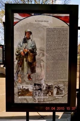 Korean War Marker. Click for full size. Korean War Marker image. Click for full size.