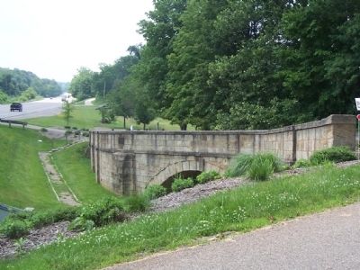 Fox Creek Bridge Marker. Click for full size. Fox Creek Bridge Marker image. Click for full size.
