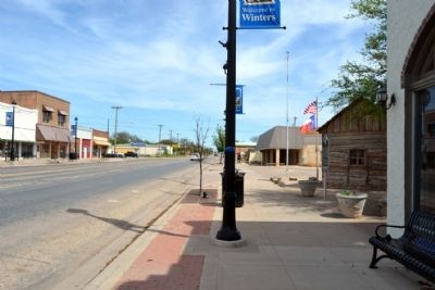 View to North Along Main Street (US 83) image. Click for full size.