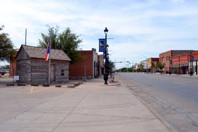 View to South Along Main Street (US 83) image. Click for full size.