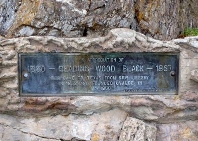 1830 - Reading Wood Black - 1867 Marker image. Click for full size.