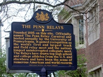 The Penn Relays Marker image. Click for full size.