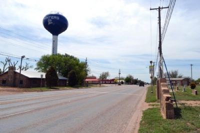 View to South Along Main Street (US 83) image. Click for full size.
