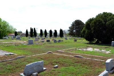 Marker in Southwest Section of North View Cemetery image. Click for full size.