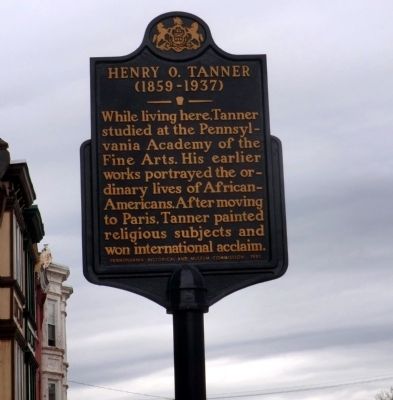 Henry O. Tanner Marker image. Click for full size.