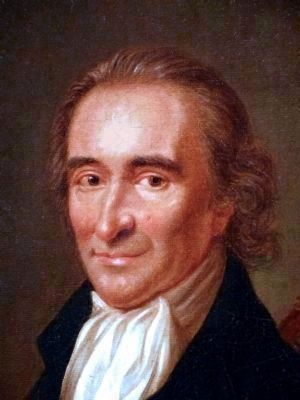 Thomas Paine<br> 1737-1809<br> Born Thetford, England image. Click for full size.