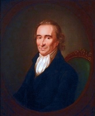Thomas Paine<br>1737-1809<br>Born Thetford, England image. Click for full size.