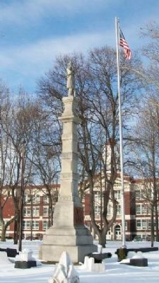 Civil War Memorial. Click for full size. Civil War Memorial image. Click for full size.