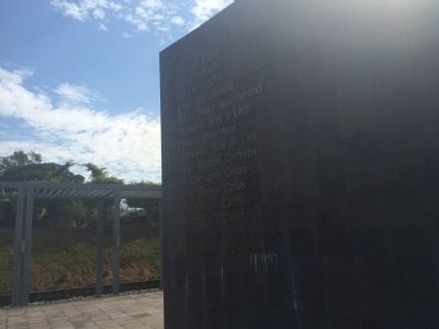 Salvadoran Founders of Central American Independence Marker, left side. Click for full size. Salvadoran Founders of Central American Independence Marker, left side image. Click for full size.