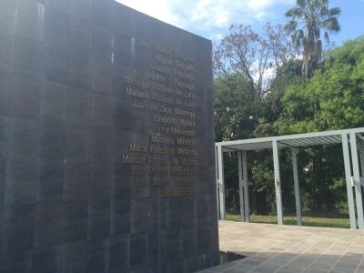 Salvadoran Founders of Central American Independence Marker, right side. Click for full size. Salvadoran Founders of Central American Independence Marker, right side image. Click for full size.