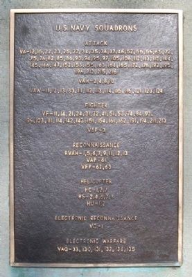 Red River Valley Fighter Pilots Association Vietnam Memorial USN Marker image. Click for full size.