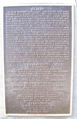 Red River Valley Fighter Pilots Association Vietnam Memorial USA Marker image. Click for full size.