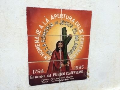 Pilgrimage of Jesus of the Miracles Marker. Click for full size. Pilgrimage of Jesus of the Miracles Marker image. Click for full size.