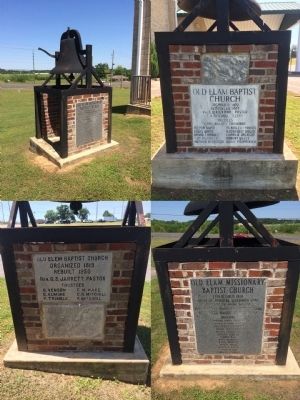 Old church belfry and old cornerstones. image. Click for full size.