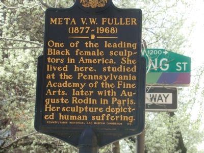 Meta V.W. Fuller Marker image. Click for full size.