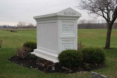 Earl S. Sloan (1848-1923) Gravestone. image. Click for full size.